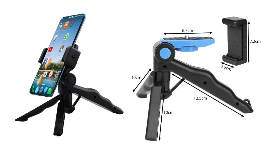 Base de trípode para teléfono celular