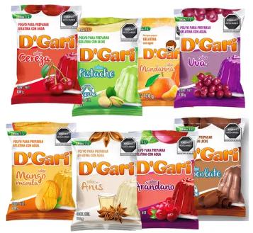 Gelatina   D Garis de sabores