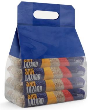 Lentejas, 4 paquetes de 1kg
