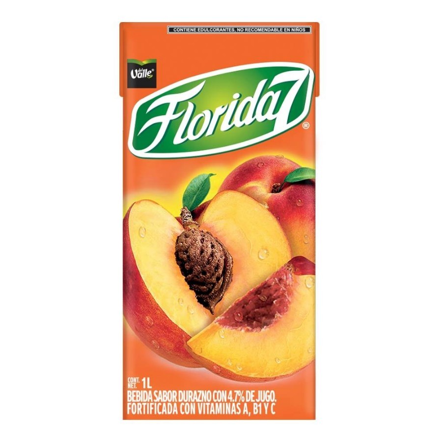 Jugo de durazno Florida7 1 litro