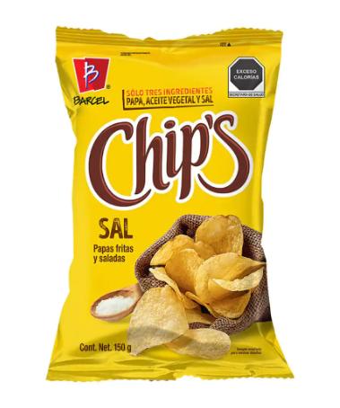 Chips Barcel Sal 160 g