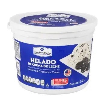Helado de galleta y crema 4.7 L