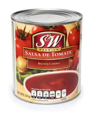 Salsa de tomate SW premium-3.01Kg