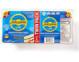 Queso suizo en rebanadas reducido en grasa 906 g