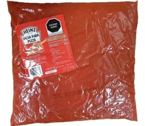 SALSA PARA PIZZA POUCH 3KG HEINZ