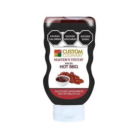 SALSA HOT BBQ 580GRS