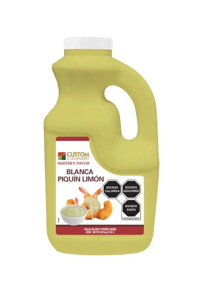 SALSA BLANCA PIQUIN LIMON 3.25 KG