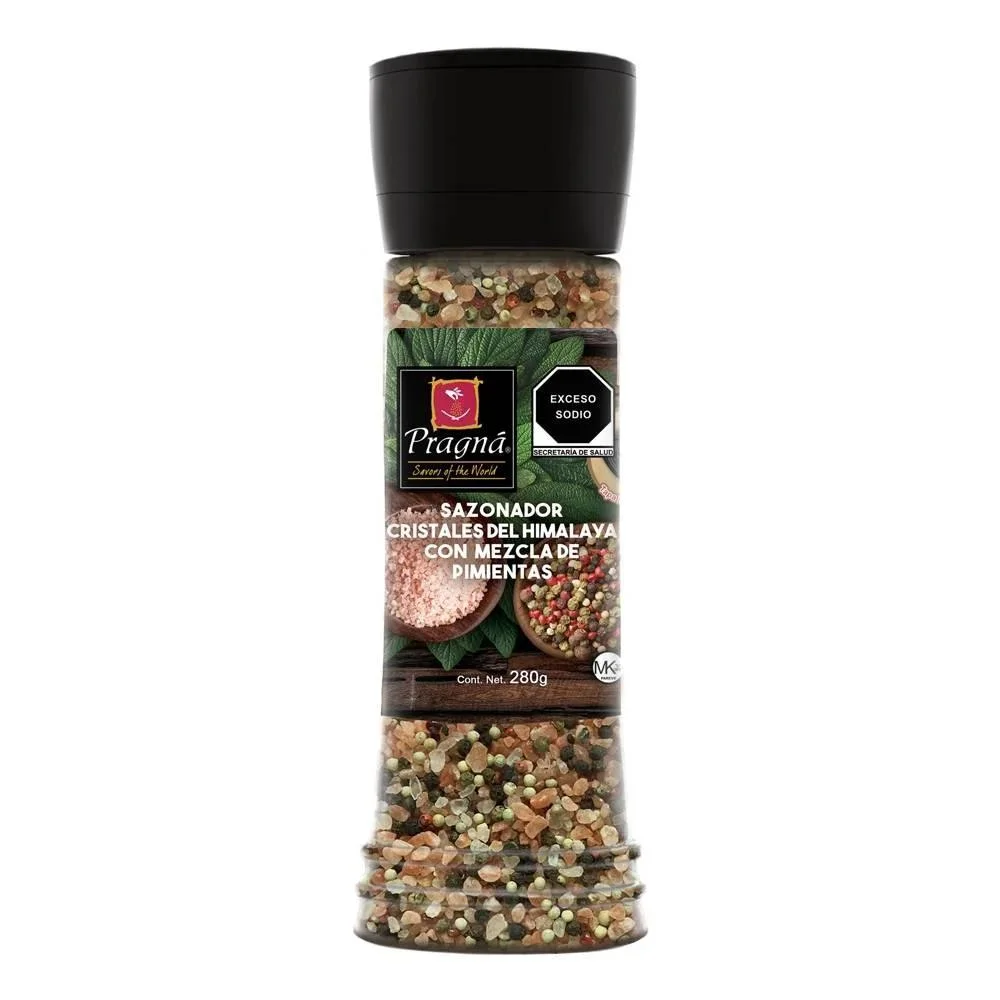 SAL CON MEZCLA DE PIMIENTAS 280G