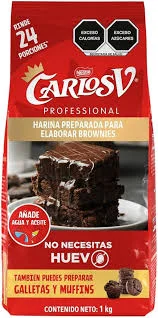 CARLOS V MIX BROWNIE 1 KG