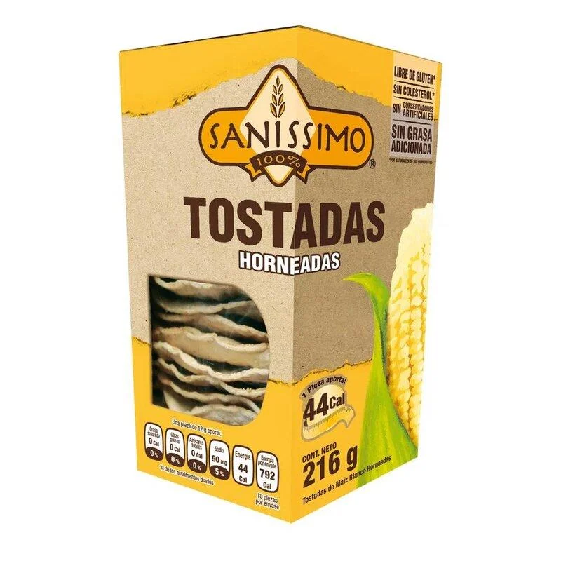 TOSTADAS SANISSIMO 216G